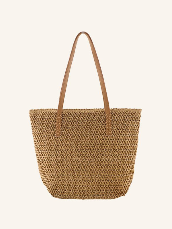 Woven Tapered Tote