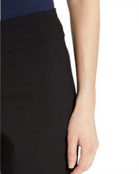 Krazy Larry P511 Pull-On Capri Pants - Black