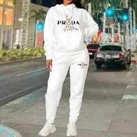 Women's Luxury Oversized Tracksuit 2-Piece Set