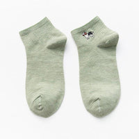 Cartoon Socks Funny Animal Print Kawaii Socks Cute Happy Socks Unisex Crew Socks Cotton Socks Running Walking Climbing Warm Socks For Men And Women