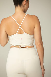 Tie Strap Active Bra & Legging 2 Piece Set