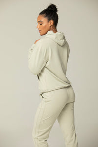 Luna Relaxed Fit Hoodie for Women – Soft Cotton Blend Athleisure Sweatshirt with Kangaroo Pocket