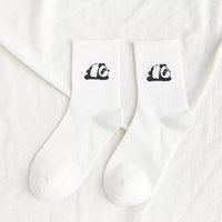 New Elegant Fruit Printed Breathable Cotton Socks Happy Funny Unisex Socks Candy Colors Harajuku Casual Cotton Crew Socks For Men And Women