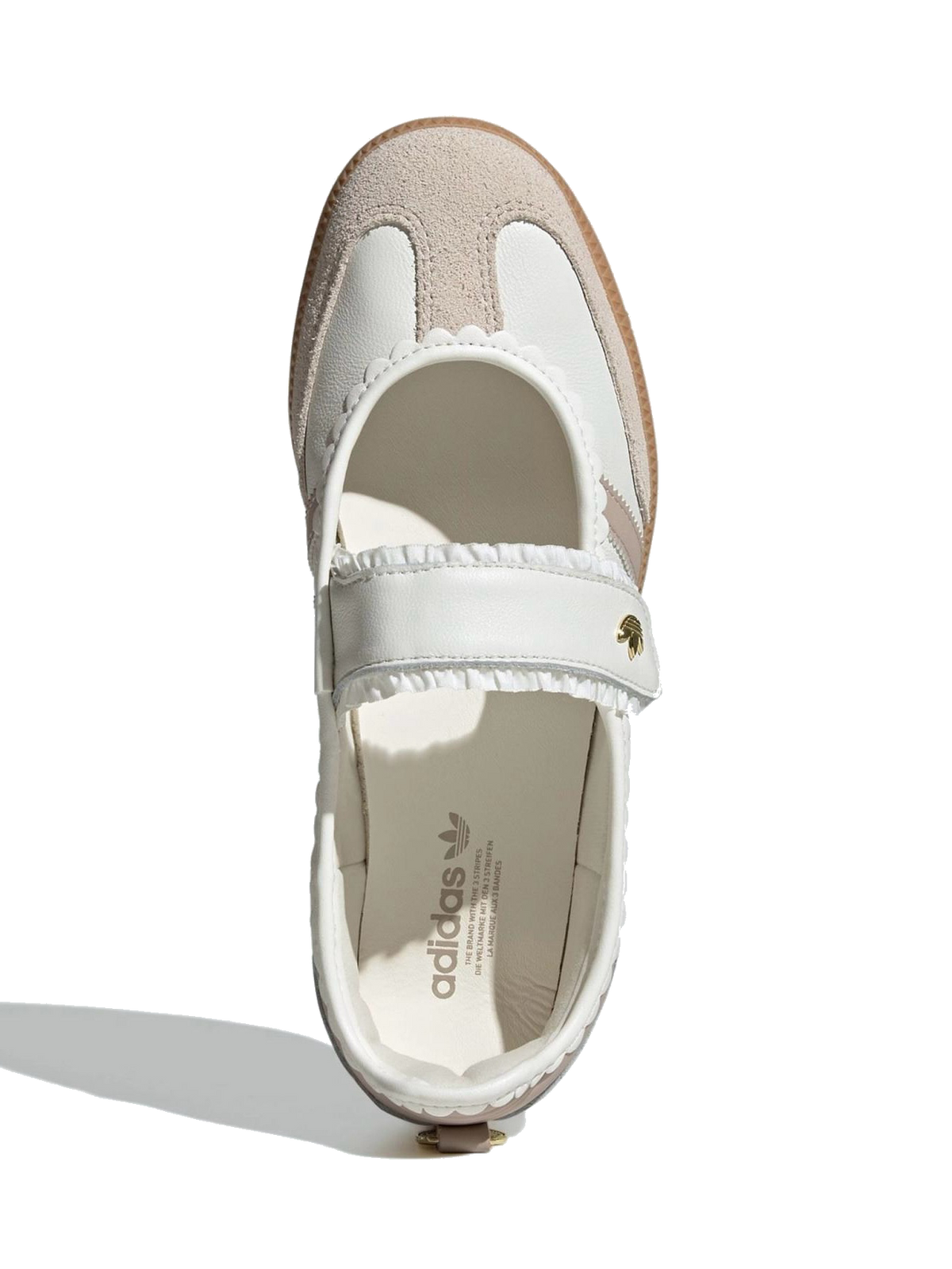 Samba Jane | Frill Pack Ruffle White Beige