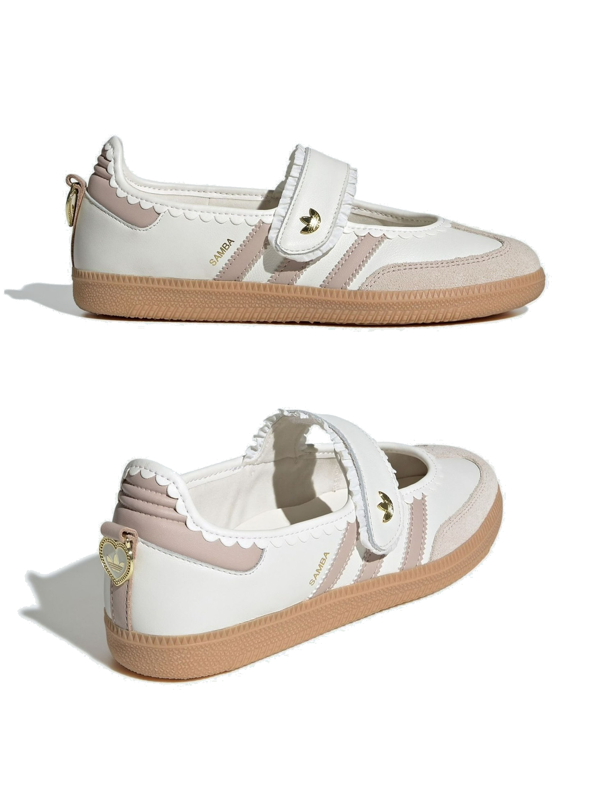 Samba Jane | Frill Pack Ruffle White Beige